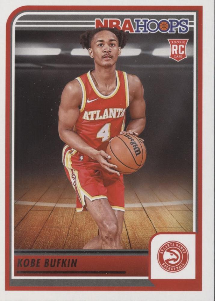 #246 Kobe Bufkin - Atlanta Hawks - 2023-24 Hoops Basketball