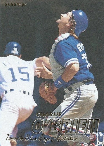 #246 Charlie O'Brien - Toronto Blue Jays - 1997 Fleer Baseball