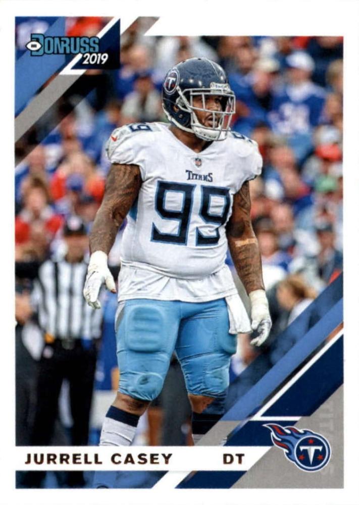 #246 Jurrell Casey - Tennessee Titans - 2019 Donruss Football