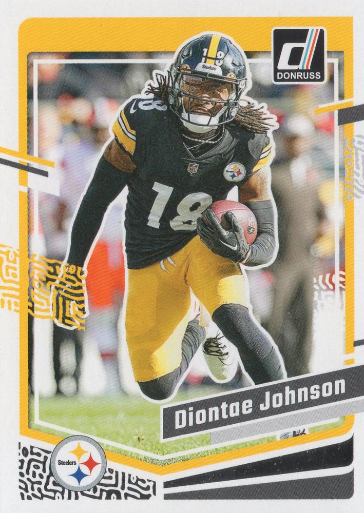 #247 Diontae Johnson - Pittsburgh Steelers - 2023 Donruss Football