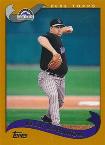 #247 Brian Bohanon - Colorado Rockies - 2002 Topps Baseball