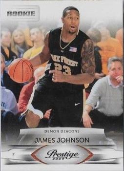 #247 James Johnson - Wake Forest Demon Deacons - 2009-10 Panini Prestige Basketball