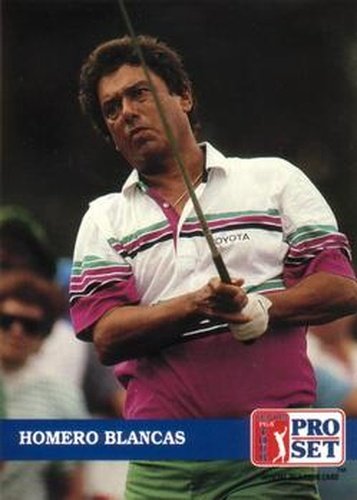 #247 Homero Blancas - 1992 Pro Set PGA Tour Golf