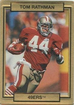 #247 Tom Rathman - San Francisco 49ers - 1990 Action Packed Football