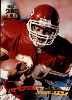 #247 Greg Hill - Kansas City Chiefs - 1996 Stadium Club Football
