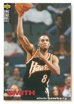 #247 Steve Smith - Atlanta Hawks - 1995-96 Collector's Choice Basketball
