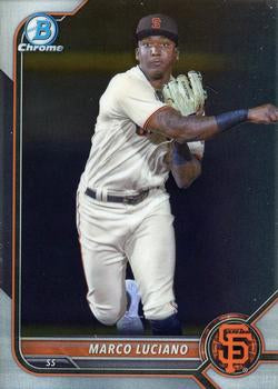 #BCP-247 Marco Luciano - San Francisco Giants - 2022 Bowman - Chrome Prospects Baseball
