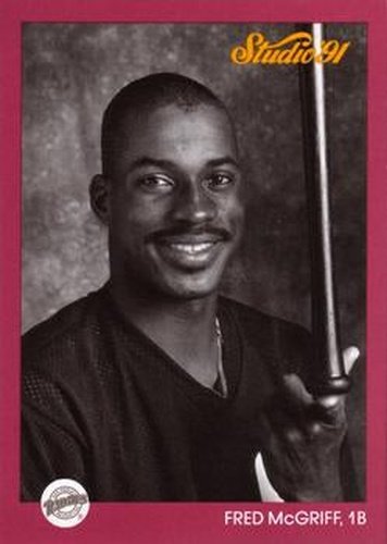 #247 Fred McGriff - San Diego Padres - 1991 Studio Baseball