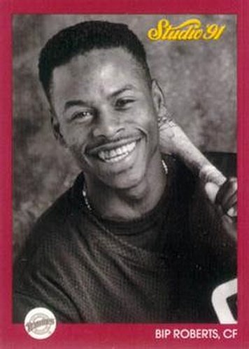 #248 Bip Roberts - San Diego Padres - 1991 Studio Baseball