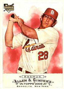 #248 Colby Rasmus - St. Louis Cardinals - 2009 Topps Allen & Ginter Baseball