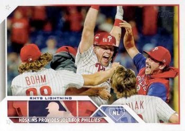 #248 Rhys Lightning - Philadelphia Phillies - 2023 Topps Baseball