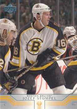 #248 Jozef Stumpel - Boston Bruins - 2001-02 Upper Deck Hockey