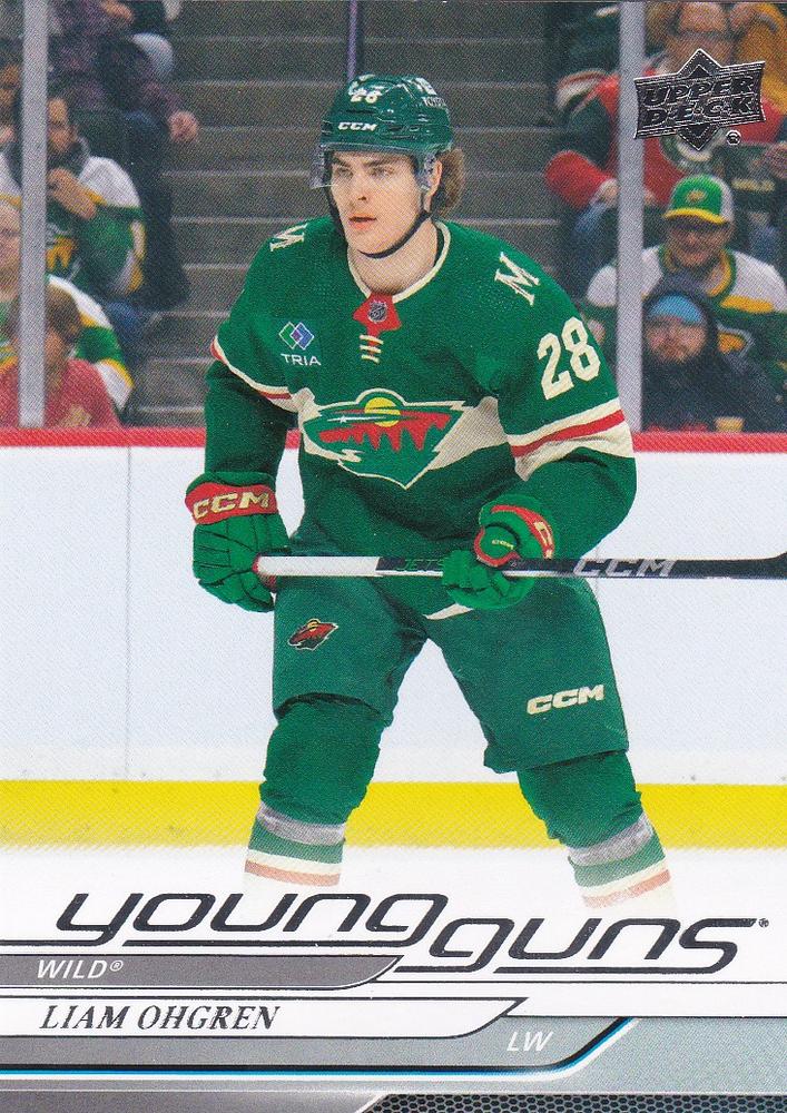 #248 Liam Ohgren - Minnesota Wild - 2024-25 Upper Deck Hockey