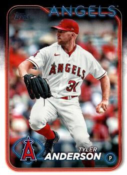 #248 Tyler Anderson - Los Angeles Angels - 2024 Topps Baseball