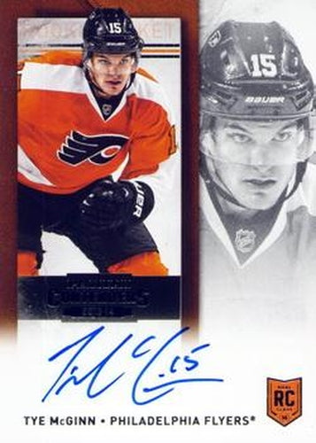 #248a Tye McGinn - Philadelphia Flyers - 2013-14 Panini Contenders Hockey