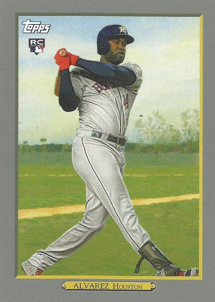 #TR-6 Yordan Alvarez - Houston Astros - 2020 Topps Update - Turkey Red 2020 Baseball