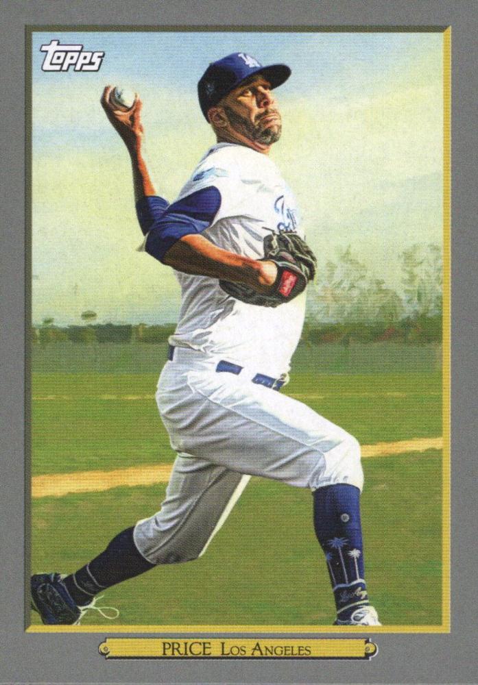 #TR-7 David Price - Los Angeles Dodgers - 2020 Topps Update - Turkey Red 2020 Baseball