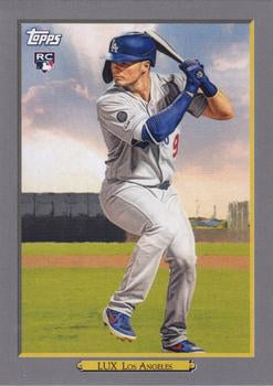 #TR-8 Gavin Lux - Los Angeles Dodgers - 2020 Topps Update - Turkey Red 2020 Baseball
