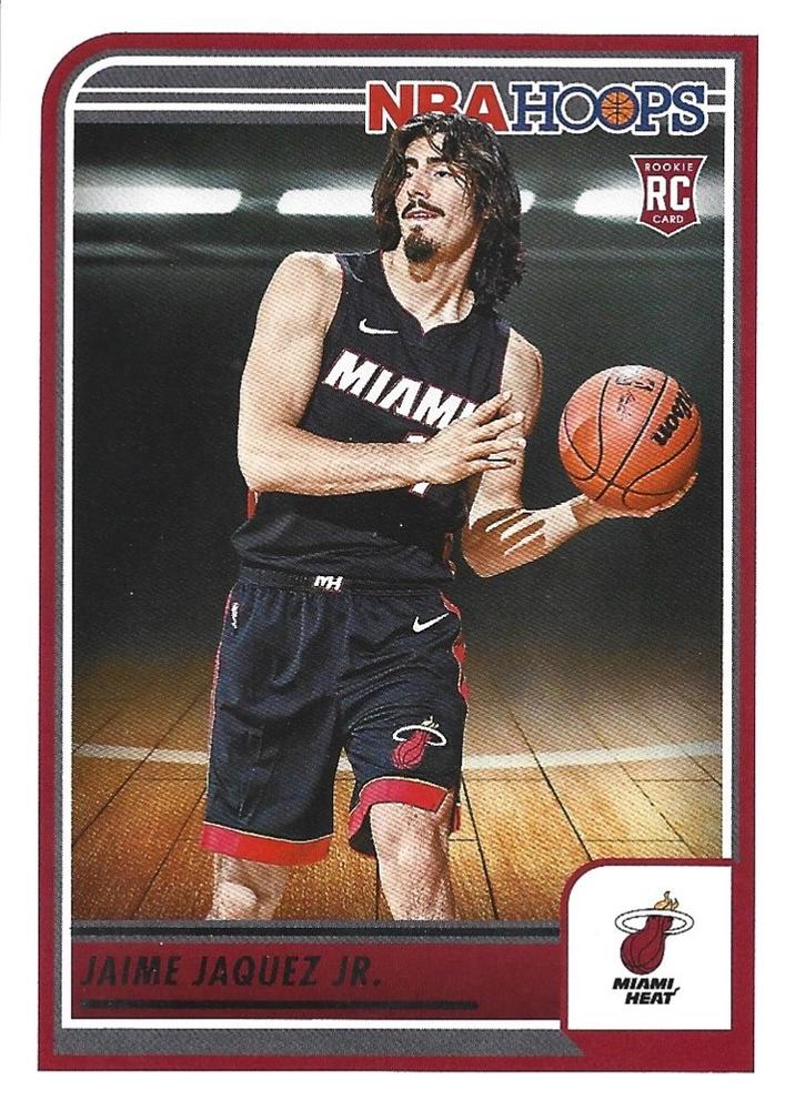 #249 Jaime Jaquez Jr. - Miami Heat - 2023-24 Hoops Basketball