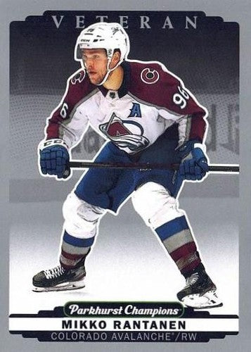 #249 Mikko Rantanen - Colorado Avalanche - 2022-23 Parkhurst Champions - Silver Hockey
