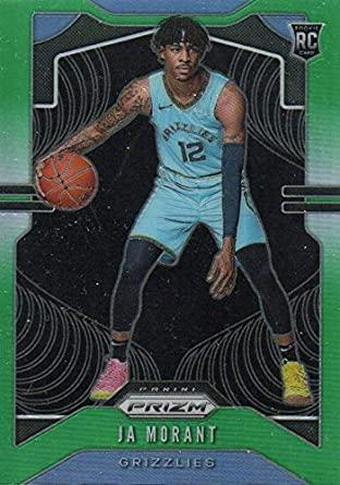 #249 Ja Morant - Memphis Grizzlies - 2019-20 Panini Prizm - Prizms Green Basketball