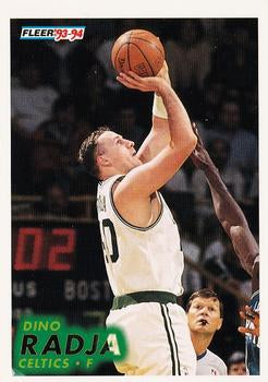 #249 Dino Radja - Boston Celtics - 1993-94 Fleer Basketball