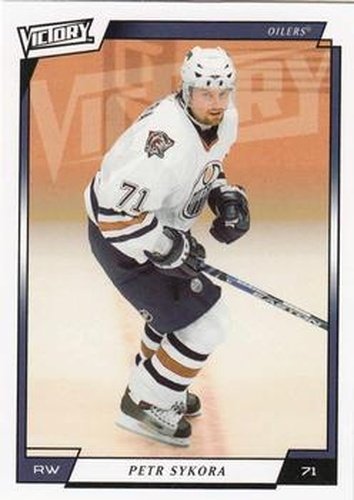#249 Petr Sykora - Edmonton Oilers - 2006-07 Upper Deck Victory Update Hockey