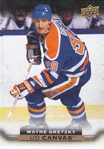 #C249 Wayne Gretzky - Edmonton Oilers - 2015-16 Upper Deck - UD Canvas Hockey