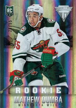 #249 Mathew Dumba - Minnesota Wild - 2013-14 Panini Titanium Hockey