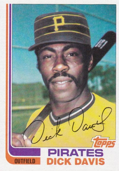 #24T Dick Davis - Pittsburgh Pirates - 1982 Topps Traded Baseball