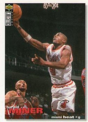 #24 Harold Miner - Cleveland Cavaliers - 1995-96 Collector's Choice Basketball