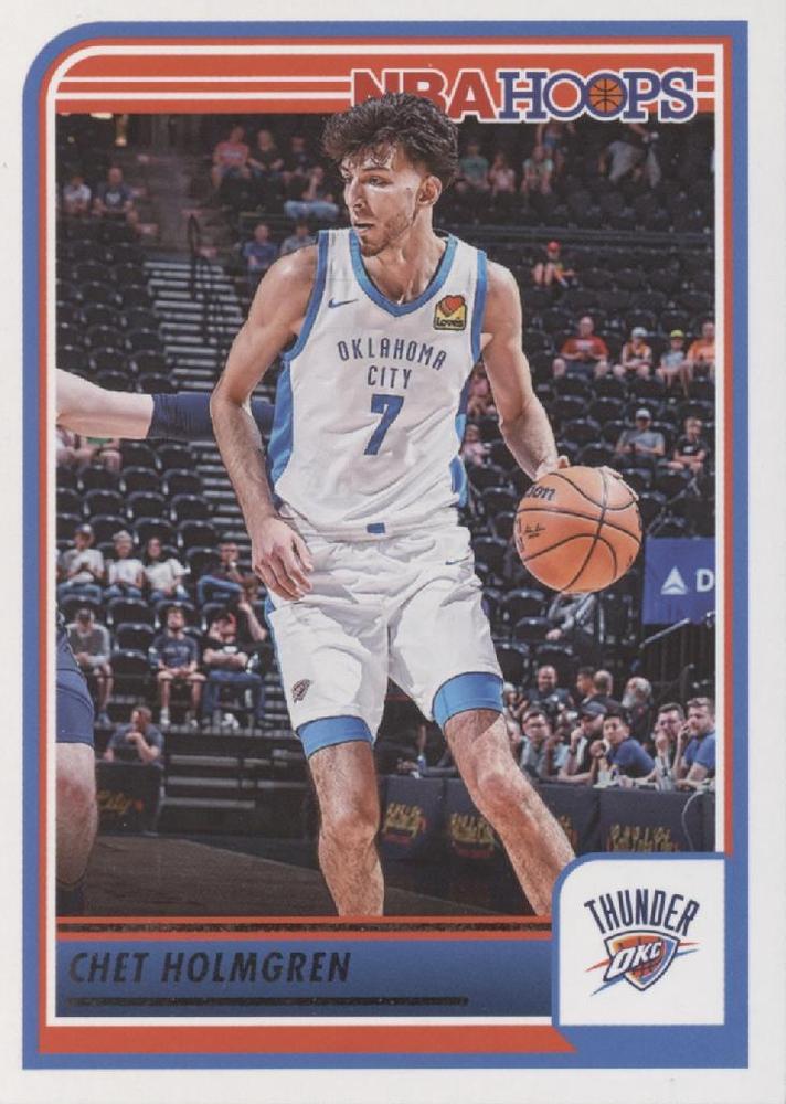 #24 Chet Holmgren - Oklahoma City Thunder - 2023-24 Hoops Basketball