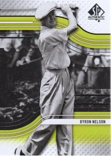 #24 Byron Nelson - 2012 SP Authentic Golf
