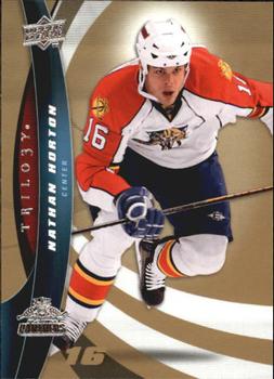 #24 Nathan Horton - Florida Panthers - 2009-10 Upper Deck Trilogy Hockey