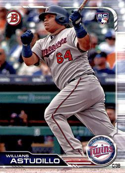 #24 Willians Astudillo - Minnesota Twins - 2019 Bowman Baseball