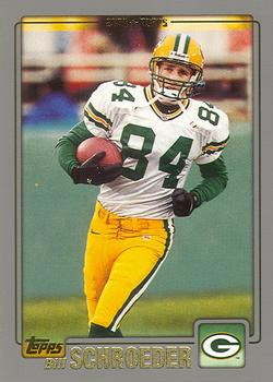 #24 Bill Schroeder - Green Bay Packers - 2001 Topps Football
