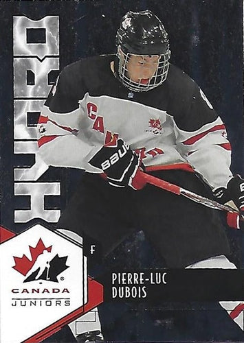 #H-24 Pierre-Luc Dubois - Canada - 2015 Upper Deck Team Canada Juniors - Hydro Hockey