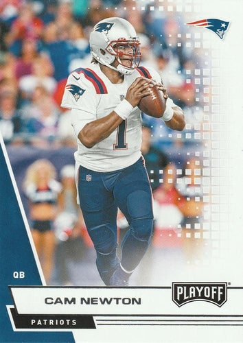 #24 Cam Newton - New England Patriots - 2020 Panini Playoff Football