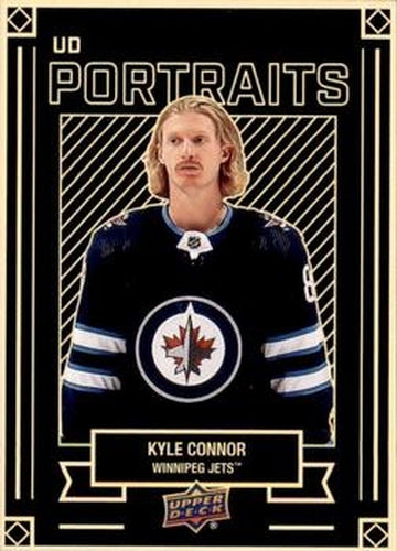 #P-24 Kyle Connor - Winnipeg Jets - 2022-23 Upper Deck - UD Portraits Hockey