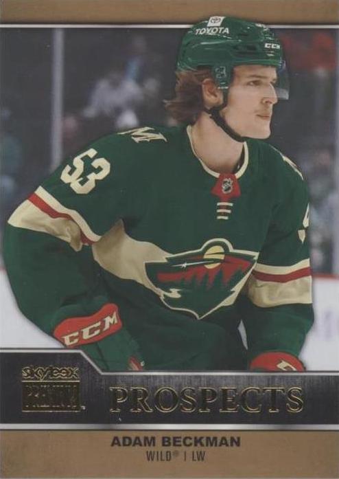 #PP-24 Adam Beckman - Minnesota Wild - 2021-22 SkyBox Metal Universe - Skybox Premium Prospects Hockey