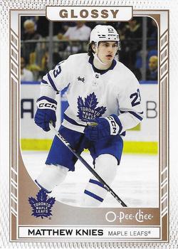 #R-24 Matthew Knies - Toronto Maple Leafs - 2023-24 O-Pee-Chee Glossy Gold Hockey