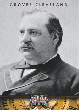 #24 Grover Cleveland - 2012 Panini Americana Heroes & Legends