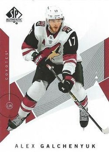 #24 Alex Galchenyuk - Arizona Coyotes - 2018-19 SP Authentic Hockey