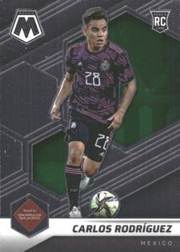 #24 Carlos Rodriguez - Mexico - 2021-22 Panini Mosaic Road to FIFA World Cup Soccer