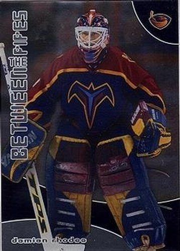 #24 Damian Rhodes - Atlanta Thrashers - 2001-02 Be a Player Between the Pipes Hockey