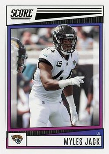 #24 Myles Jack - Jacksonville Jaguars - 2022 Score Football