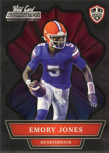 #ANBC-24 Emory Jones - Florida Gators - 2021 Wild Card Alumination NIL Football