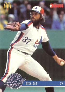#24 Bill Lee - Montreal Expos - 1993 Donruss McDonald's Montreal Expos 25th Anniversary Baseball