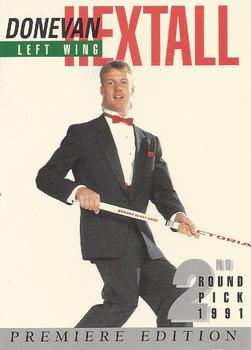 #24 Donevan Hextall - 1991 Arena Draft Picks French Hockey