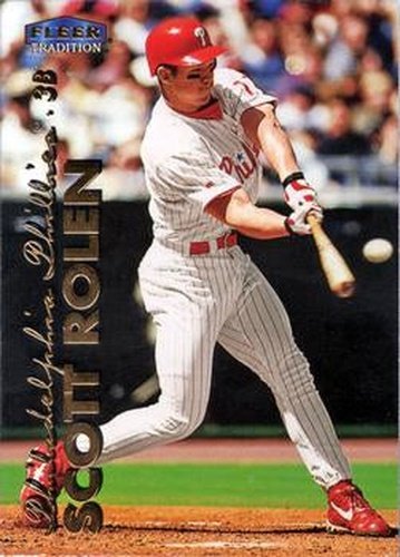 #24 Scott Rolen - Philadelphia Phillies - 1999 Fleer Tradition Baseball